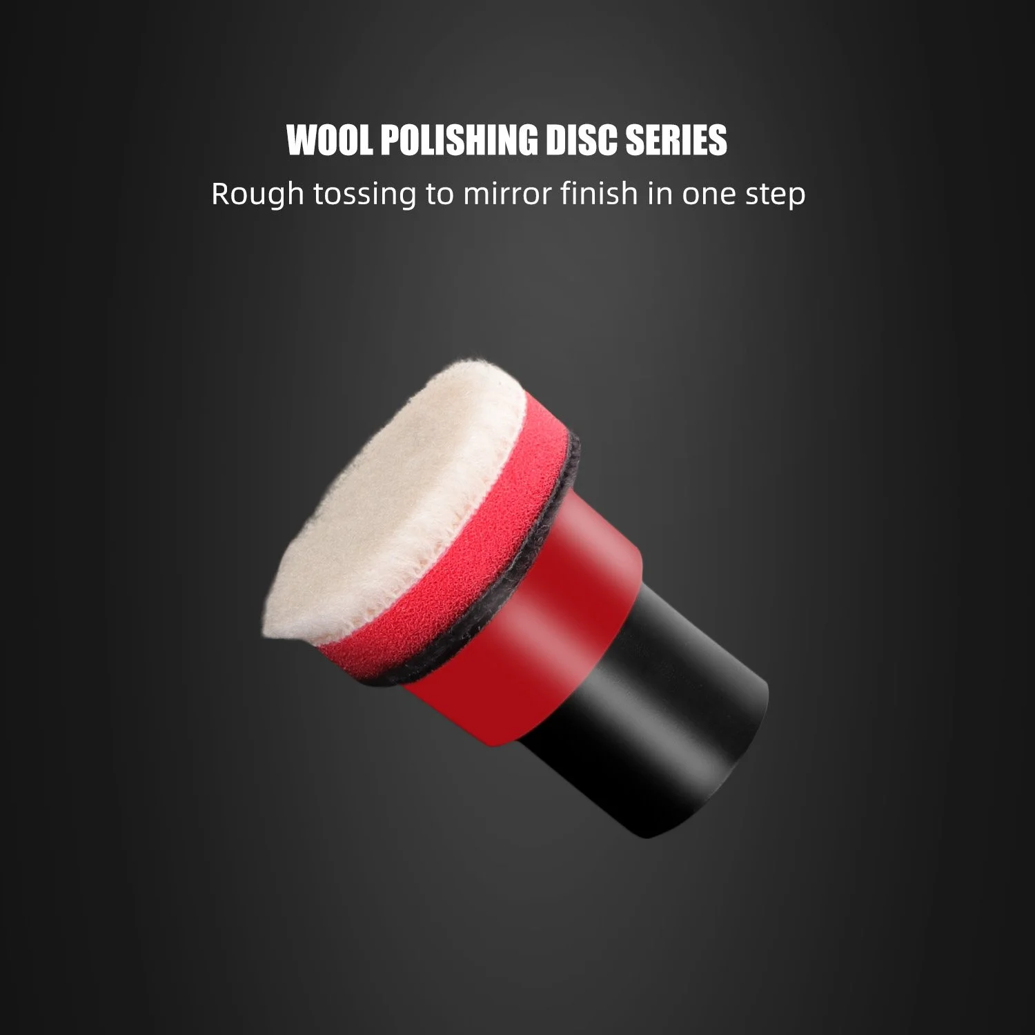 Wool Polishing Pad Set for Car Detailing 0.5–3 Inch