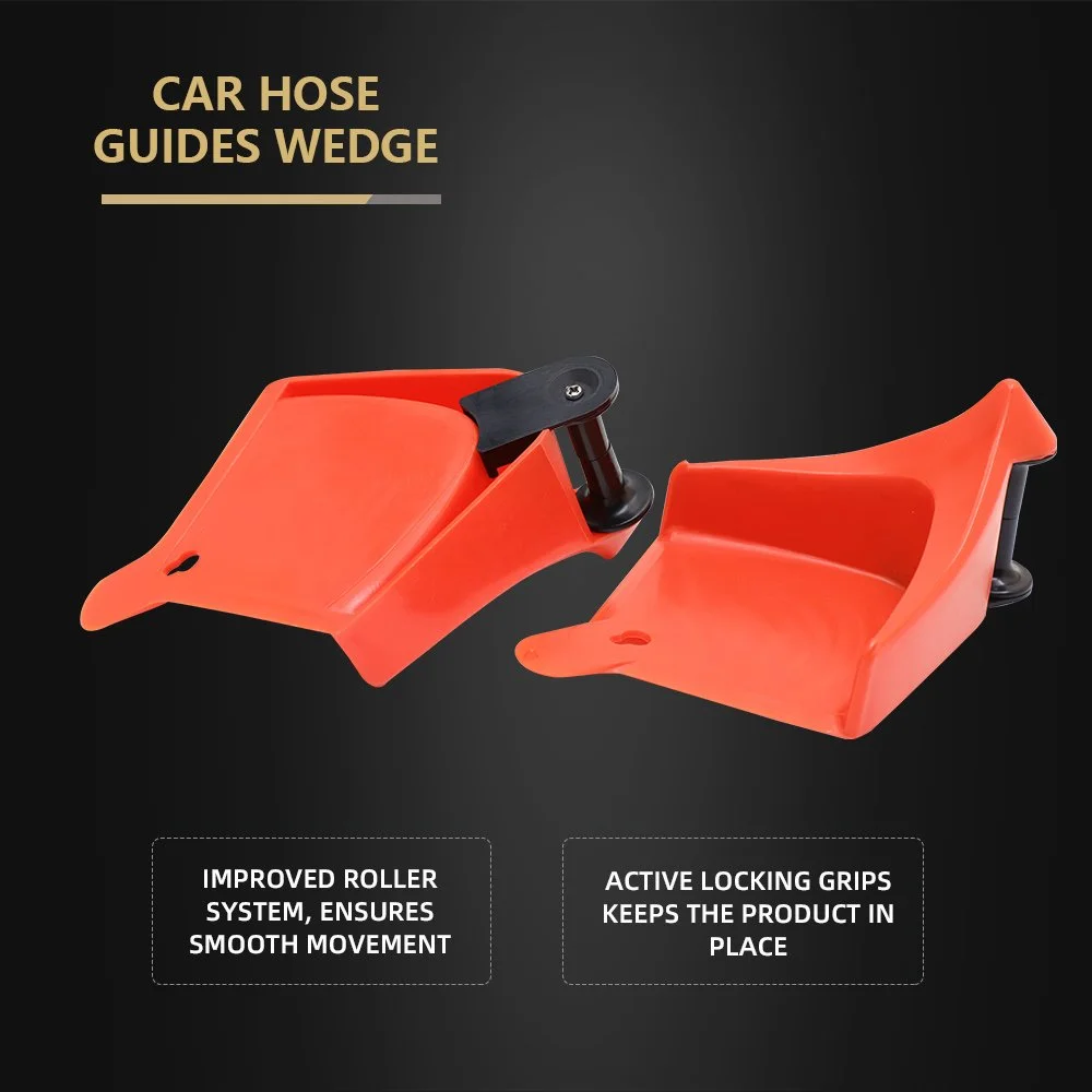 Car Hose Guide Wheel Wedges – Anti-Pinch Rolling Guides