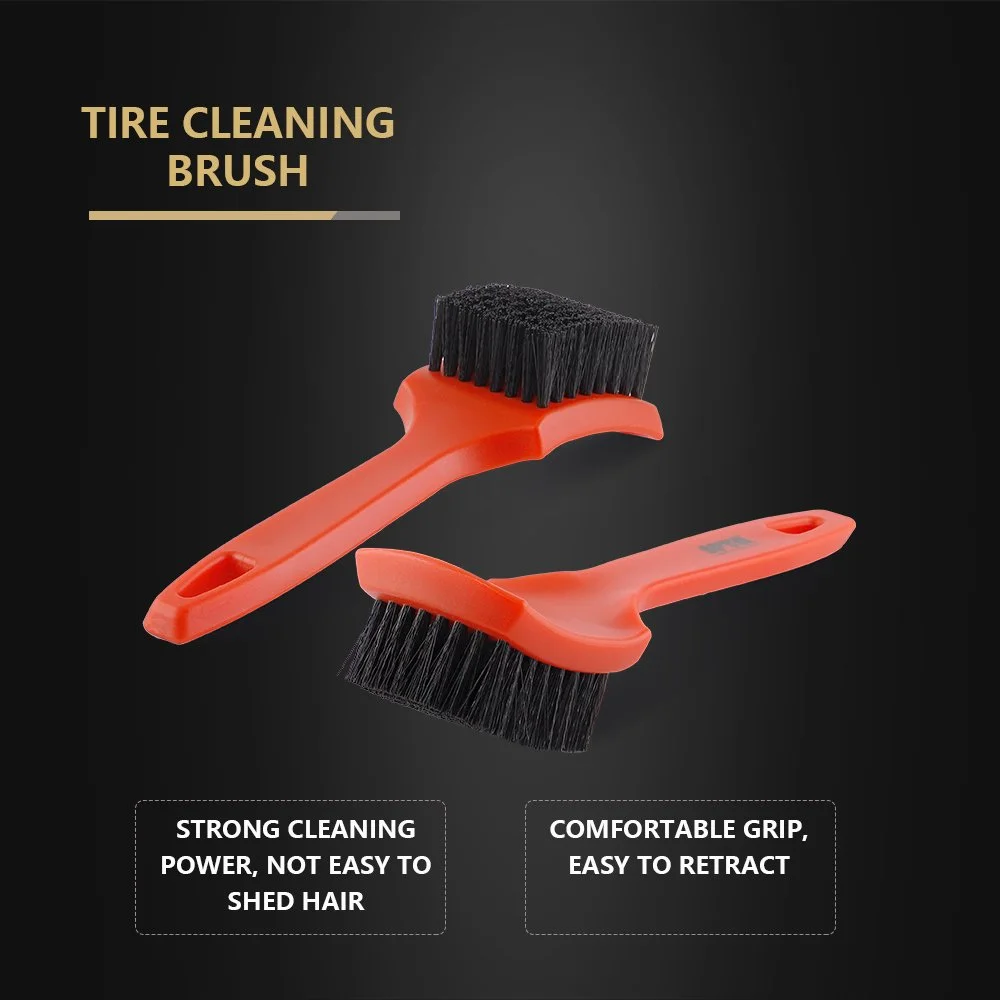 Anti-Static Tire & Wheel Detailing Brush for Deep Car Cleaning