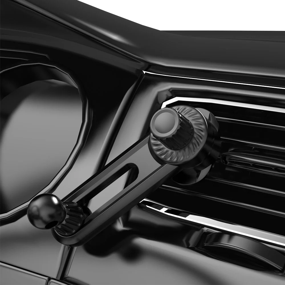 Universal 0.67-Inch Ball Head Base Car Air Vent Phone Mount Adapter