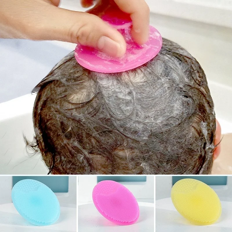 Soft Silicone Baby Shampoo Brush