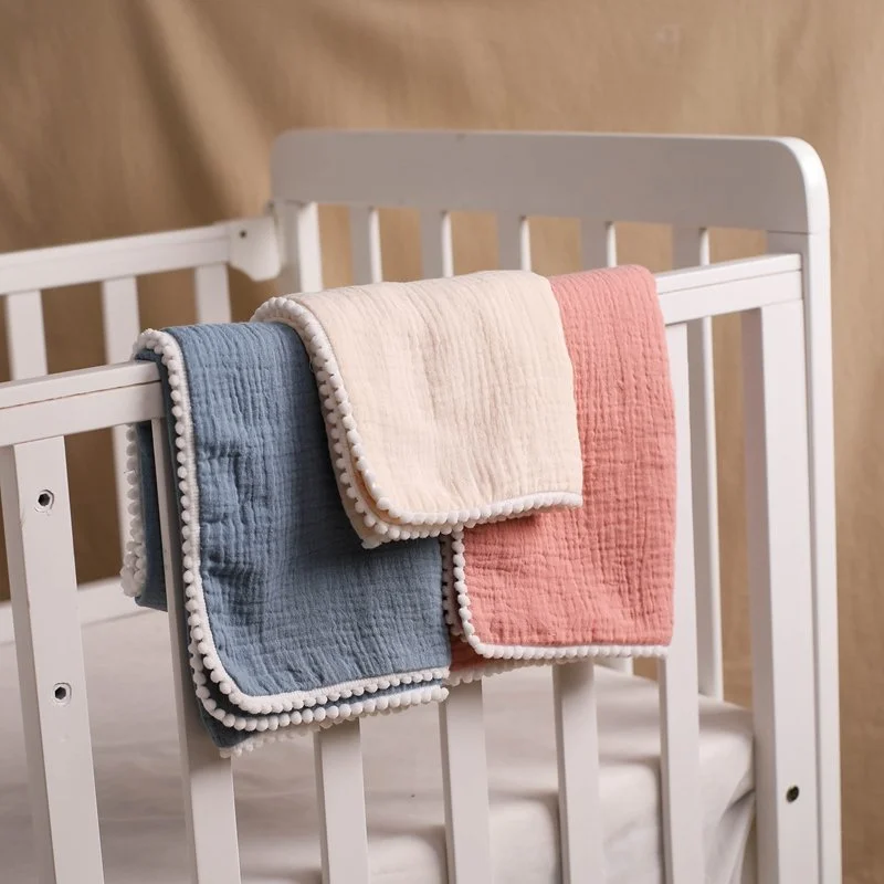 100% Cotton Baby Towel Set – Soft Facecloth, Bath Towel, and Burp Cloth