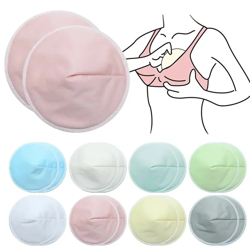 Ultra-Absorbent Waterproof Bamboo Fiber Breast Pads - Reusable Maternity Care