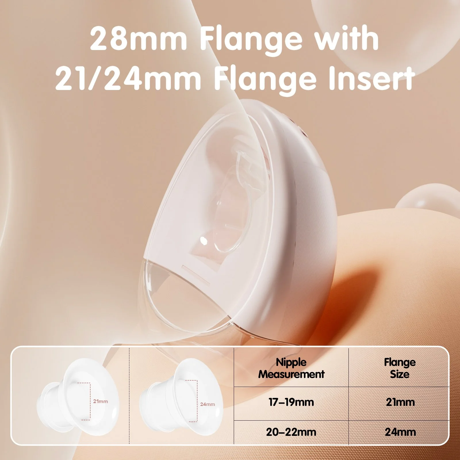 Hands-Free Wearable Double Electric Breast Pump with 4 Modes & 9 Suction Levels