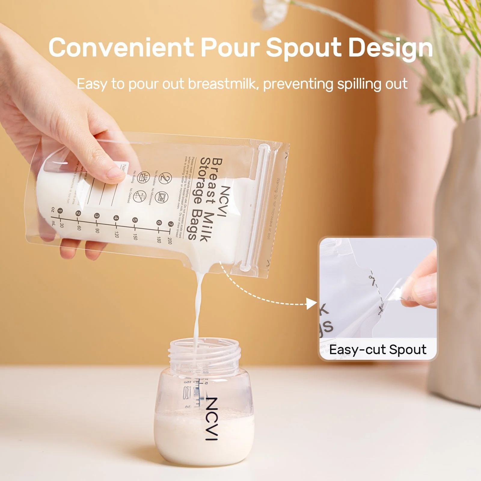 200ml Breast Milk Storage Bags