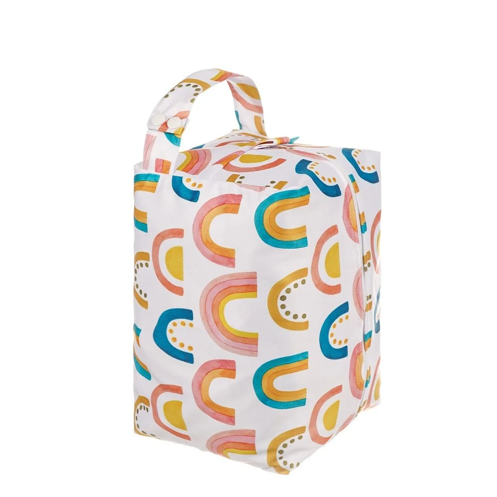 Reusable Waterproof Wet/Dry Cloth Diaper Bag
