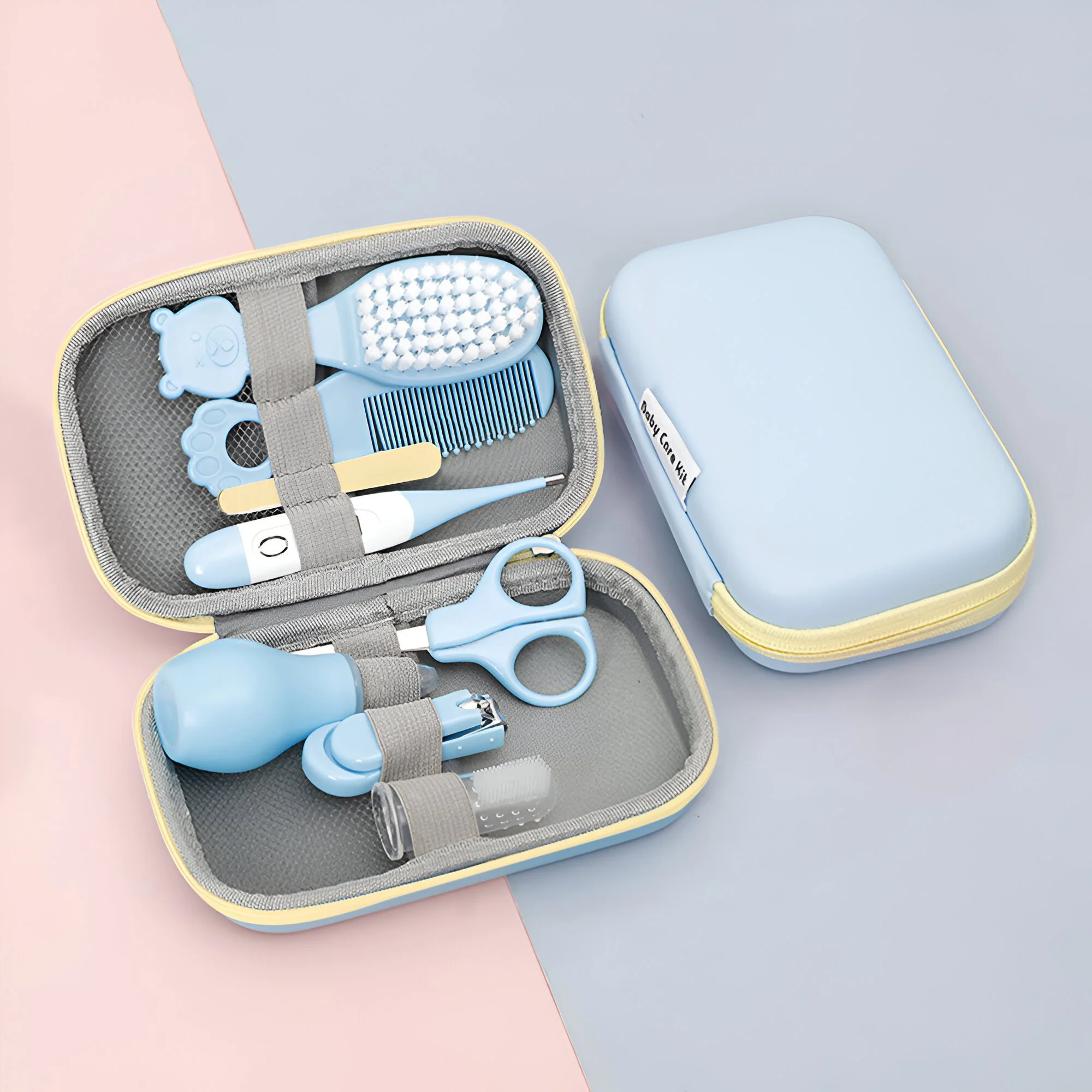 8-Piece Baby Care Tools Kit with EVA Storage Box