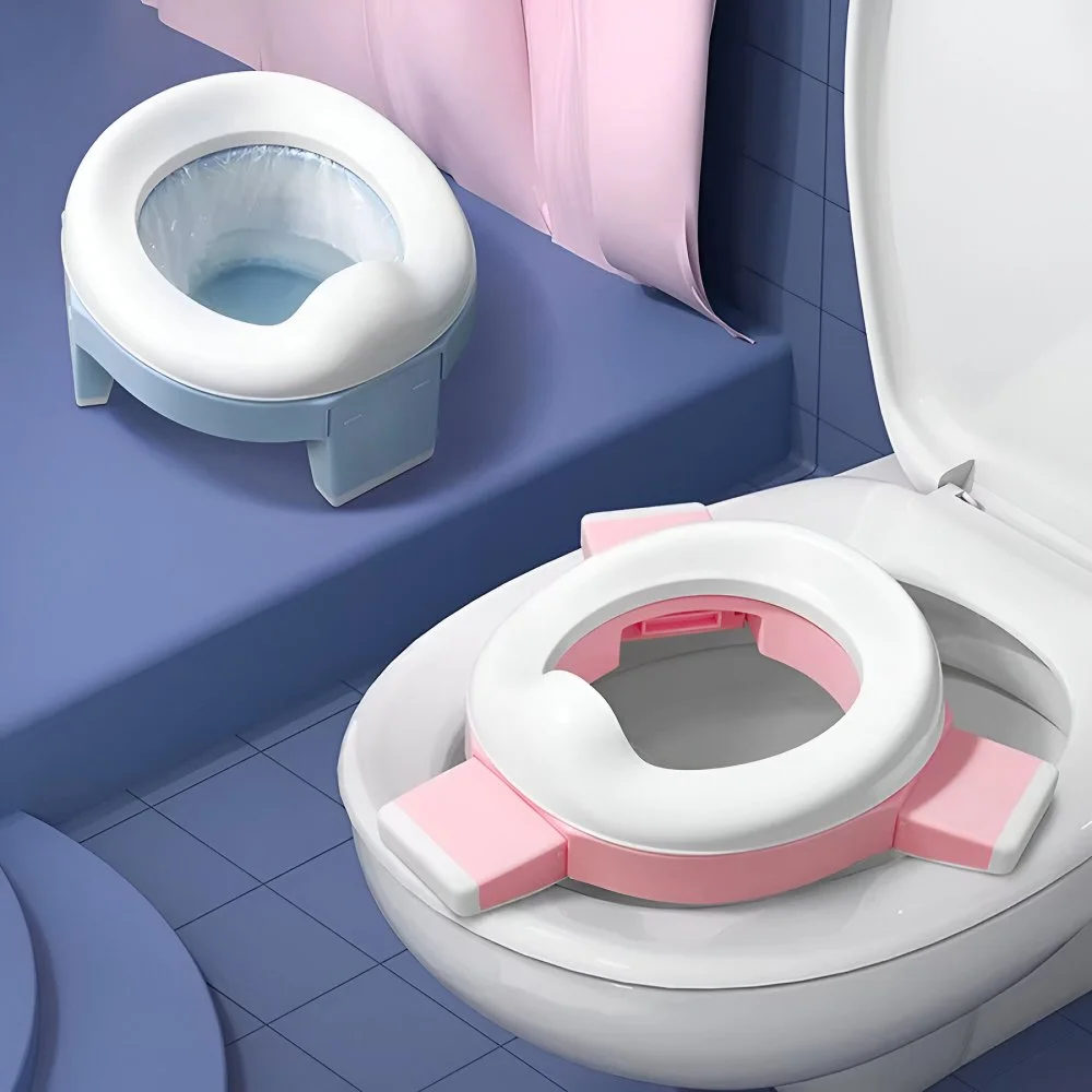 Portable 3-in-1 Foldable Potty Seat for Kids