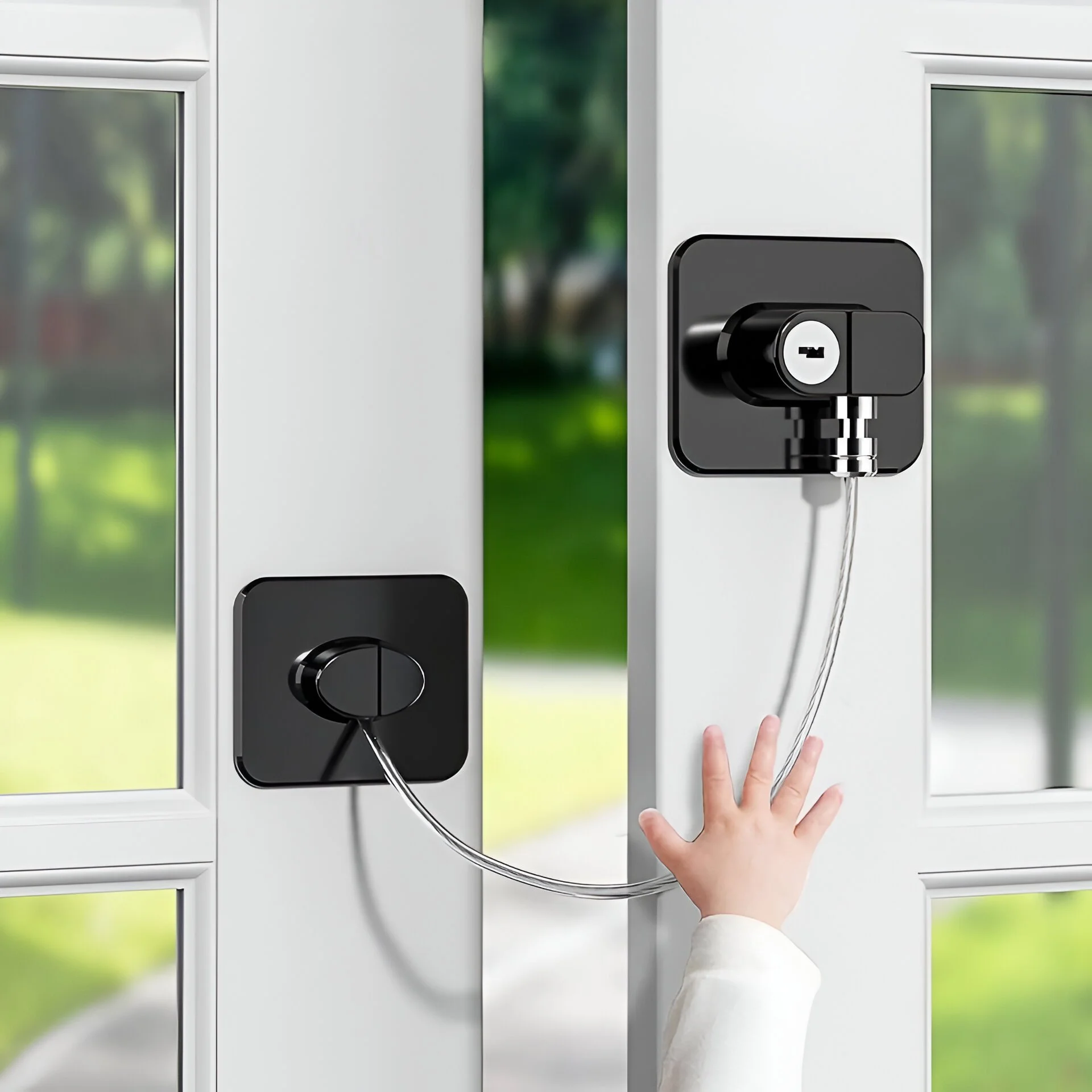 Multi-Functional Baby Safety Lock with Key Limiter for Cabinets & Windows
