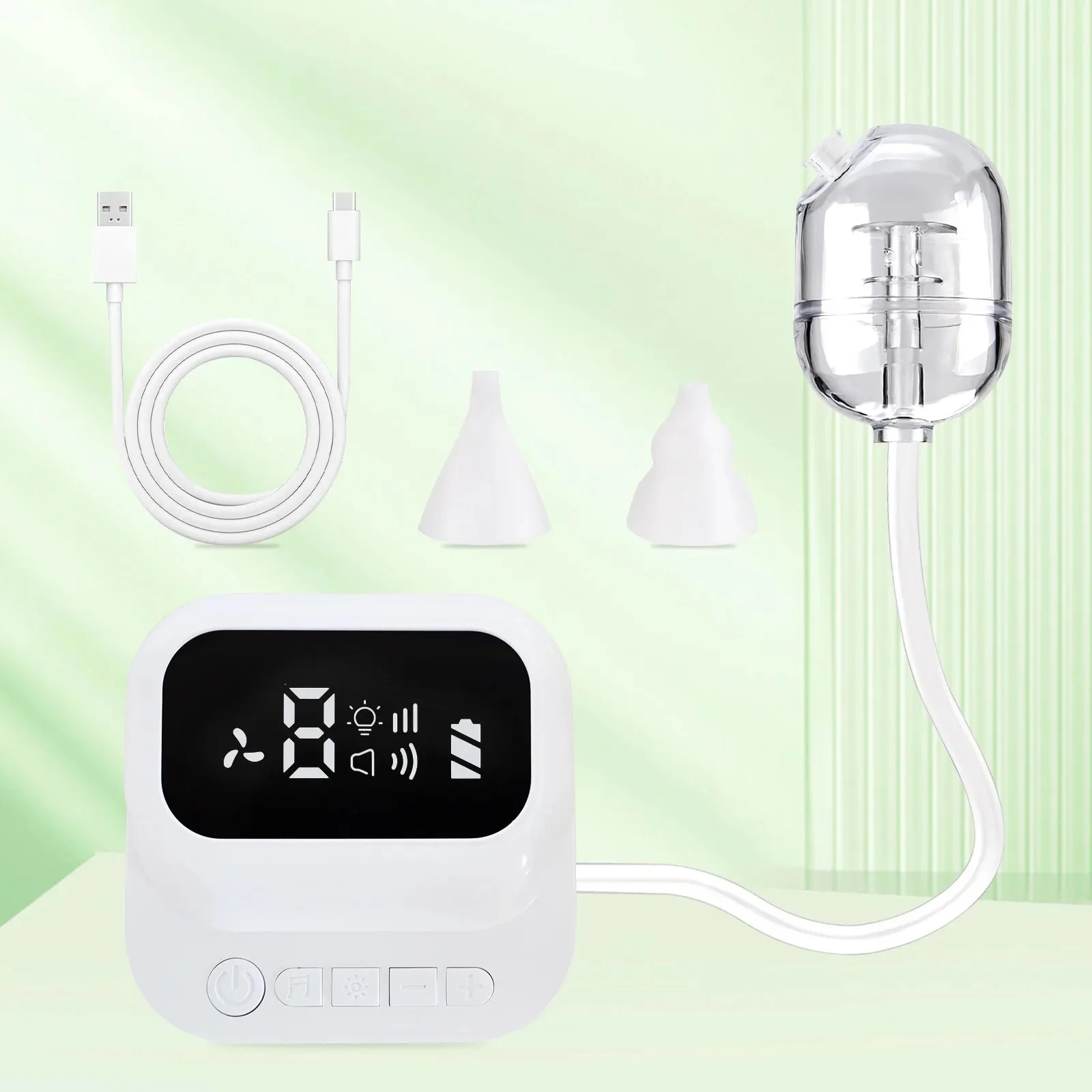 Electric Baby Nasal Aspirator with 9 Suction Levels