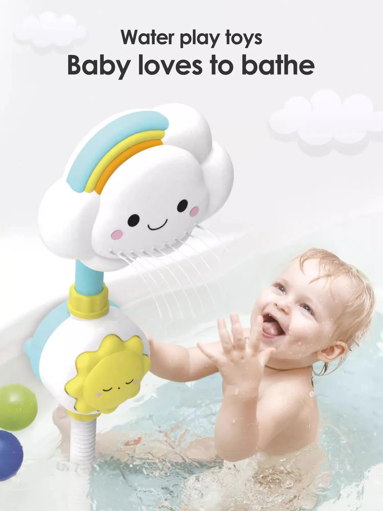 Kids Cloud Shower Toy