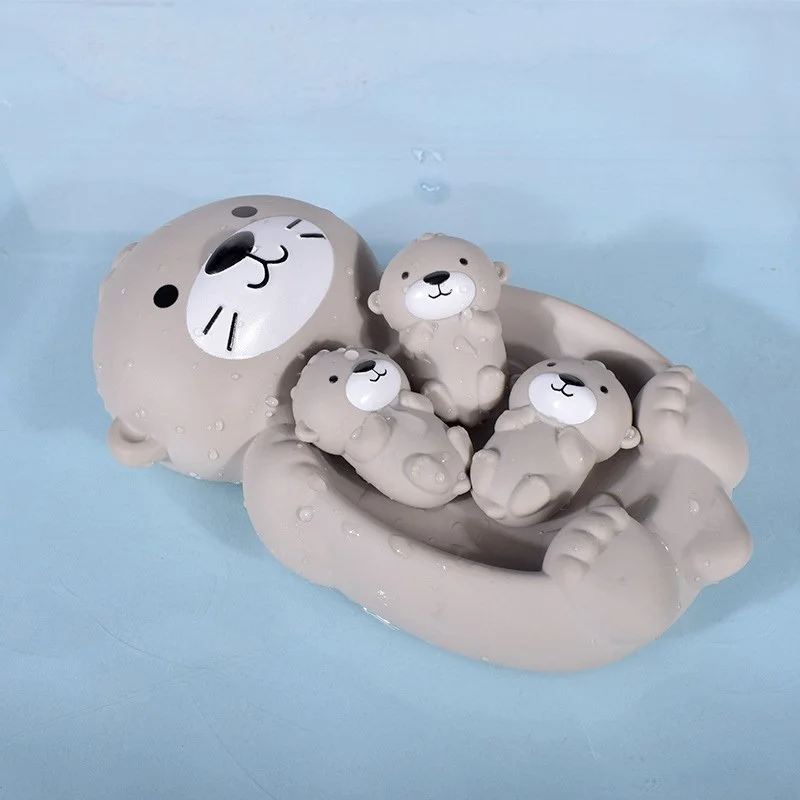 Otter Bath Toy Set