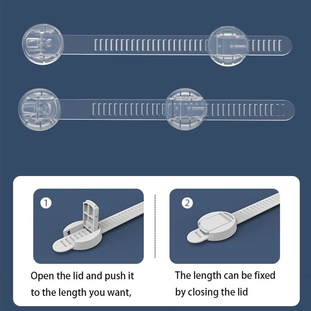 Transparent Baby Safety Locks