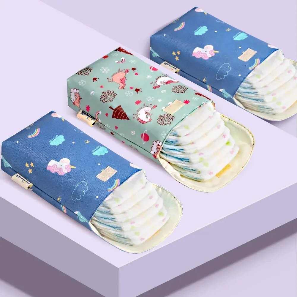 Reusable Waterproof Wet/Dry Baby Diaper Organizer Bag