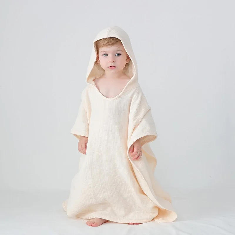 Kids Hooded Bath Towel Cape