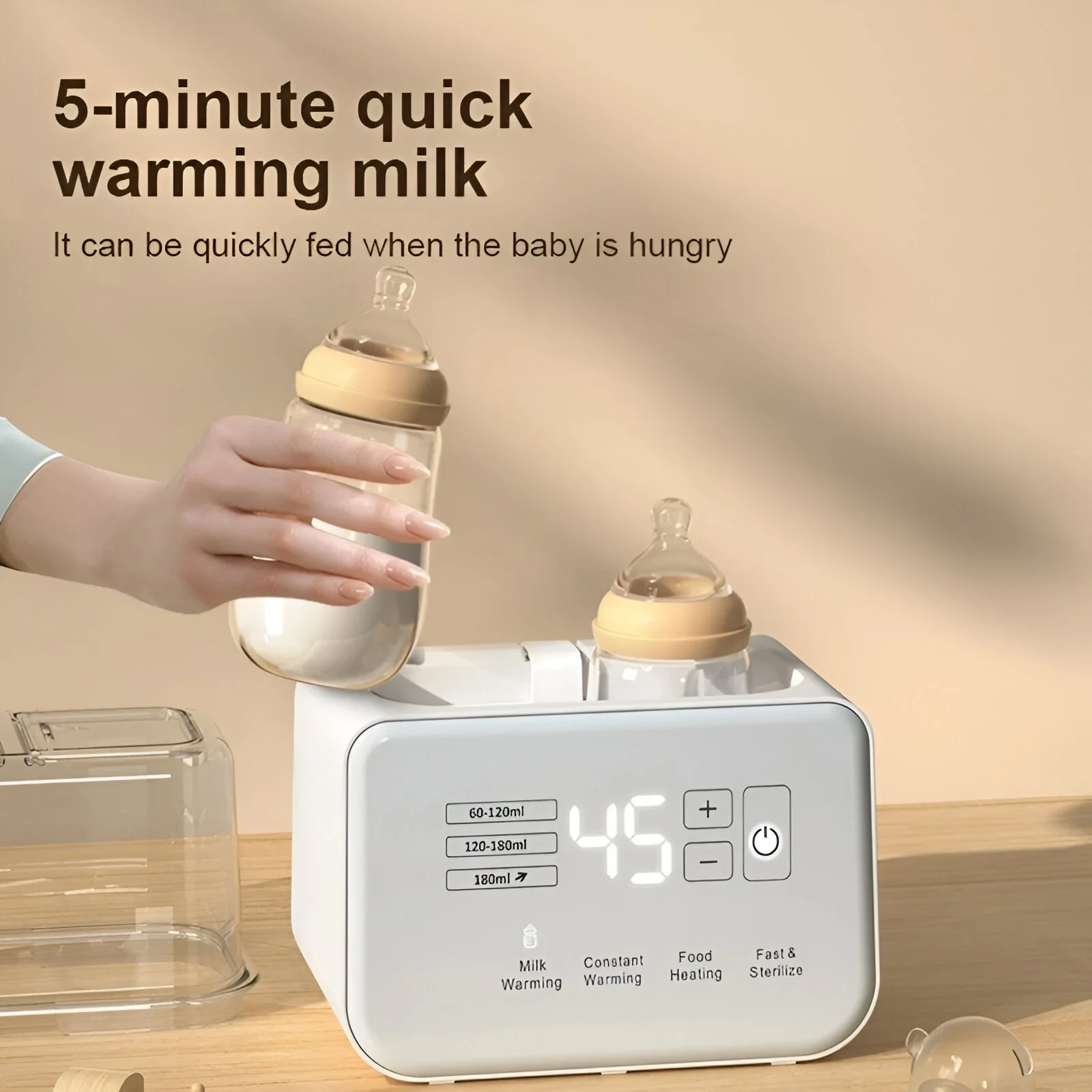 Multifunctional Baby Bottle Warmer & Sterilizer