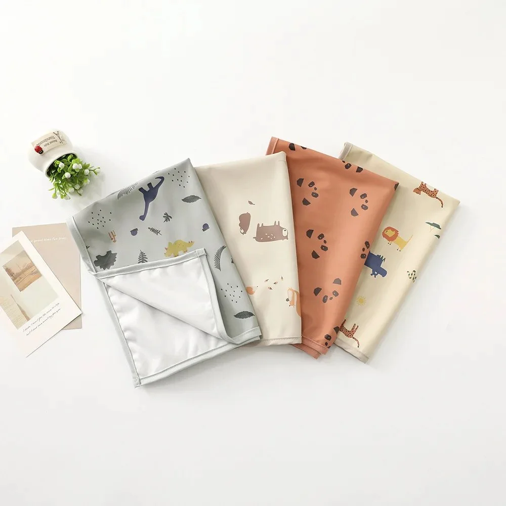Soft PU Waterproof Baby Diaper Changing Pad – Reusable, Leak-Proof, and Washable