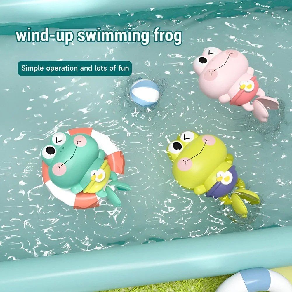 Cute Swimming Turtle Clockwork Bath Toy for Babies and Toddlers