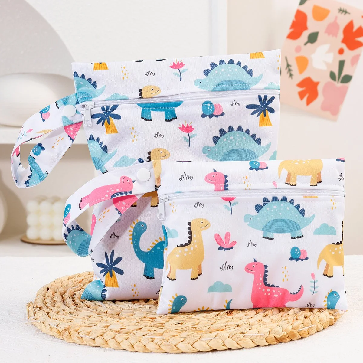 Eco-Friendly Washable Baby Blanket & Storage Bag Set
