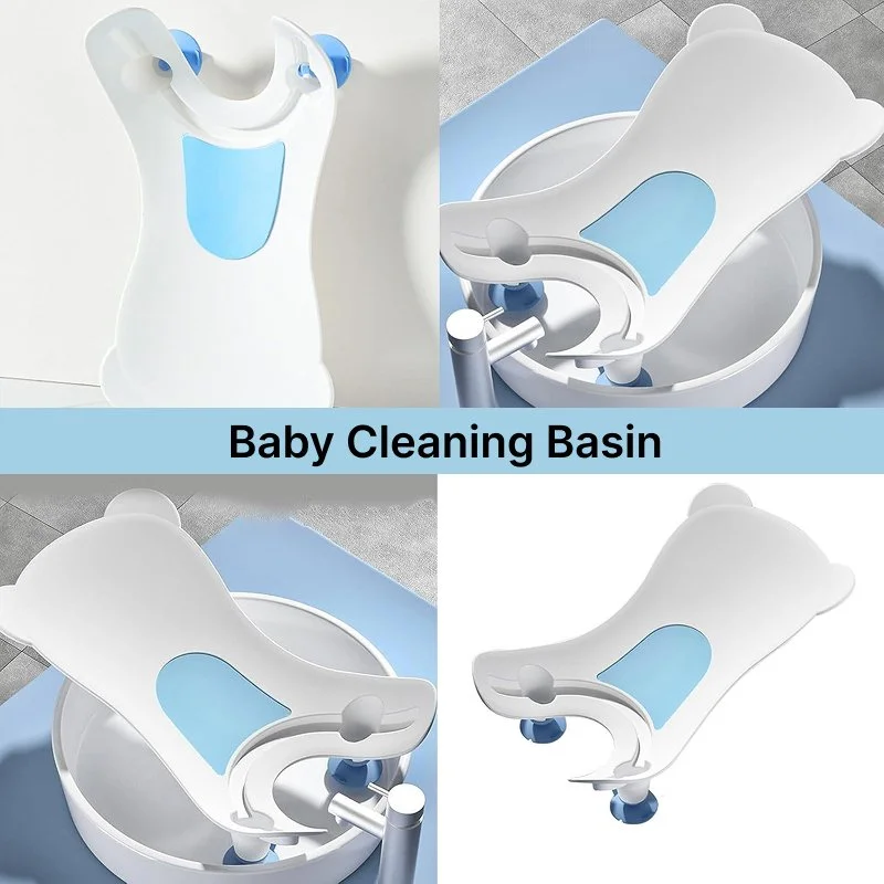 Safe and Comfortable Baby Buttocks Cleaning Basin