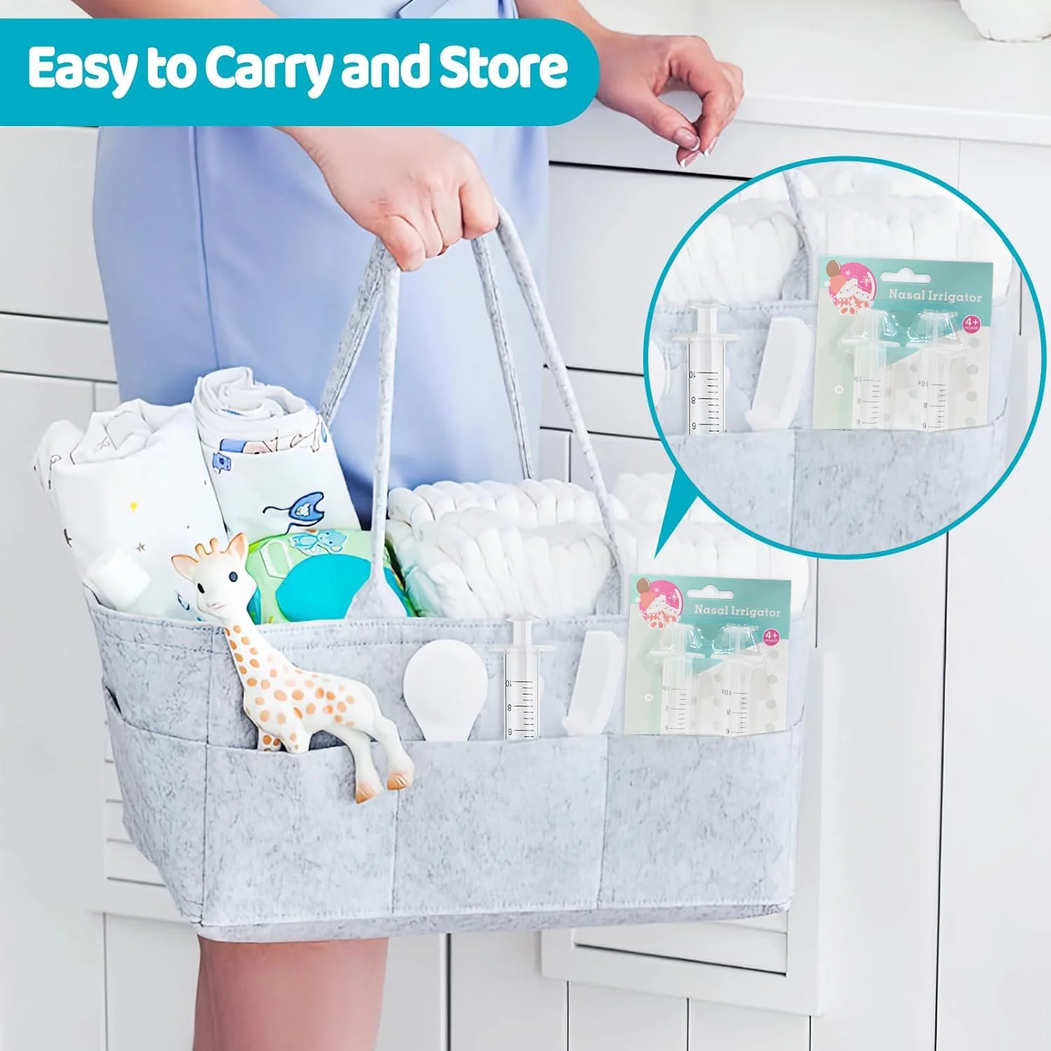 Portable Baby Nasal Aspirator Kit