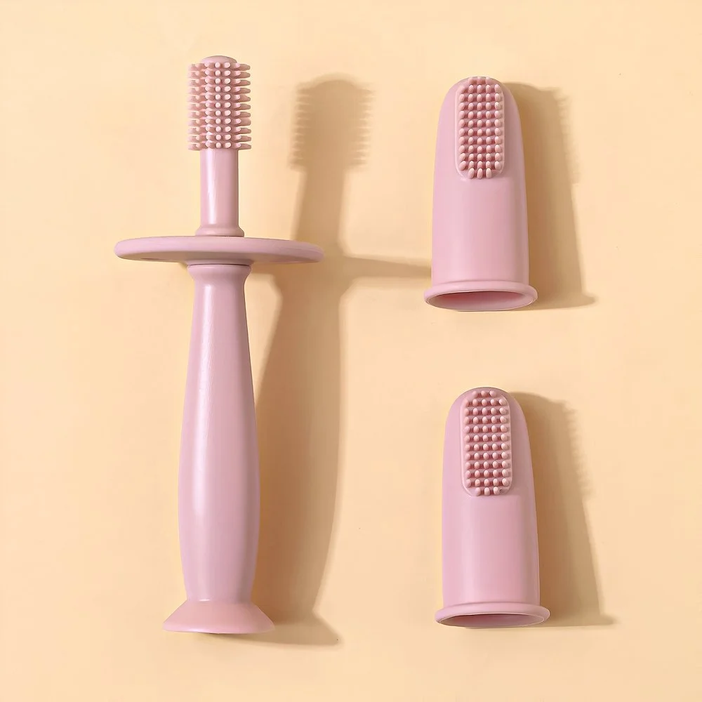 3pcs Baby Finger Toothbrush Set