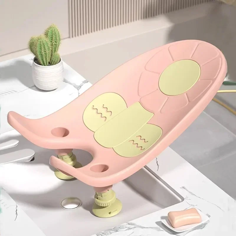 Baby Bath Support Rack with Non-Slip Pad – Newborn to Toddler Tub Accessory