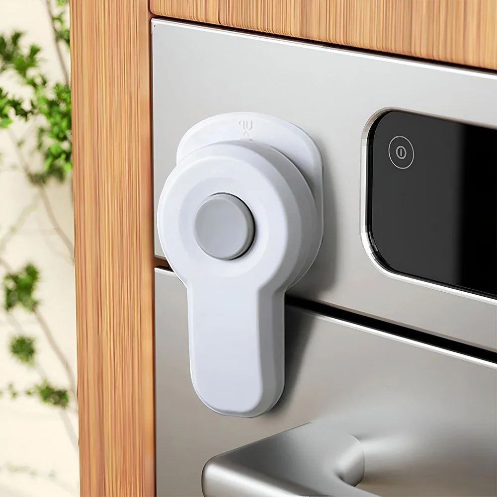 Child Safety Oven Door Lock - 1/3pcs Baby Proof Kitchen Lock