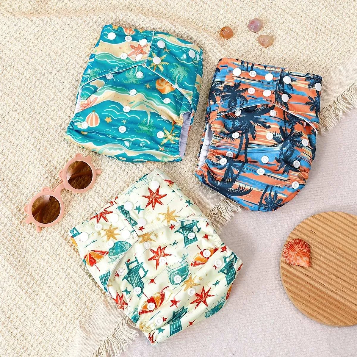 Adjustable Baby Pocket Cloth Diapers