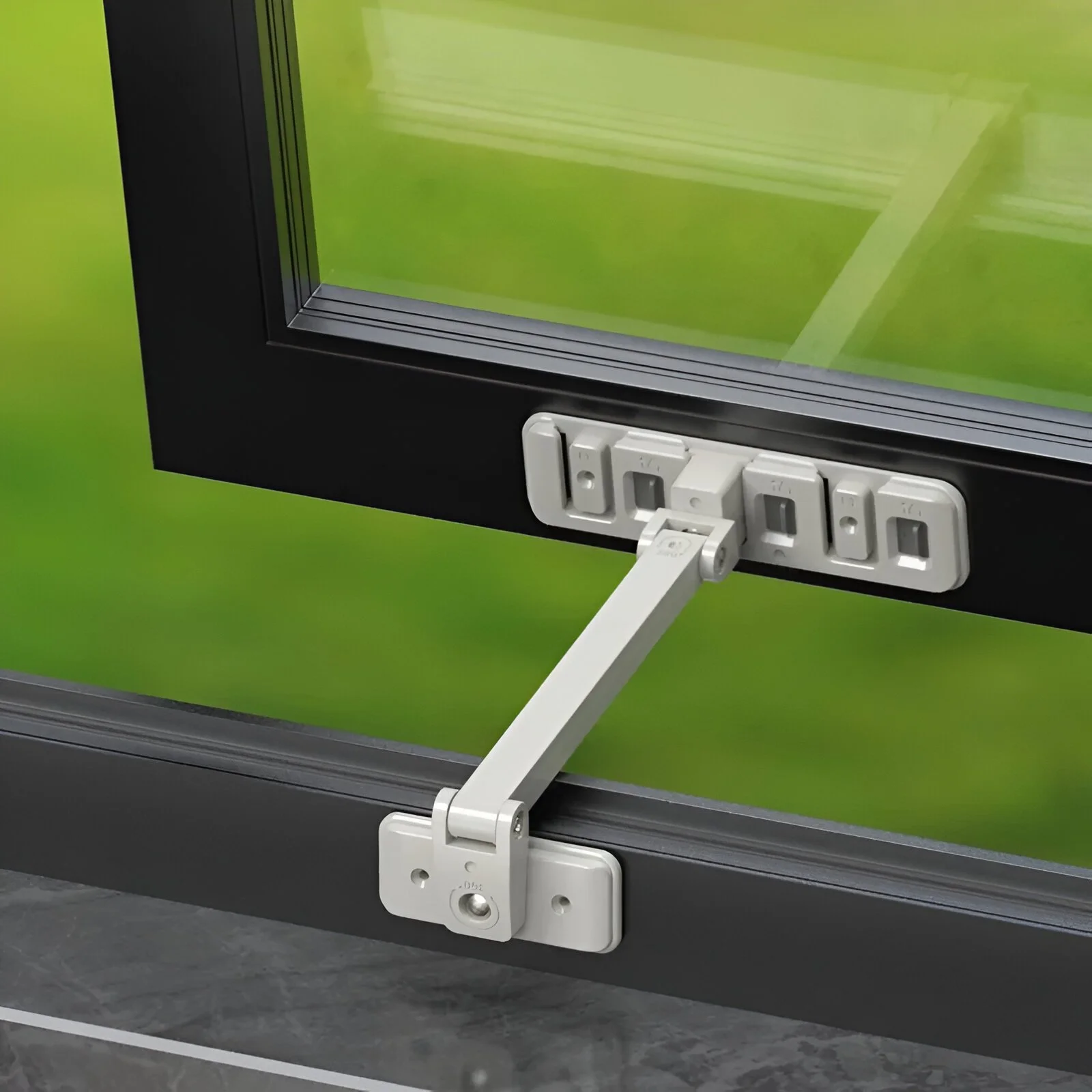 Adjustable Child Safety Lock for Windows & Sliding Doors