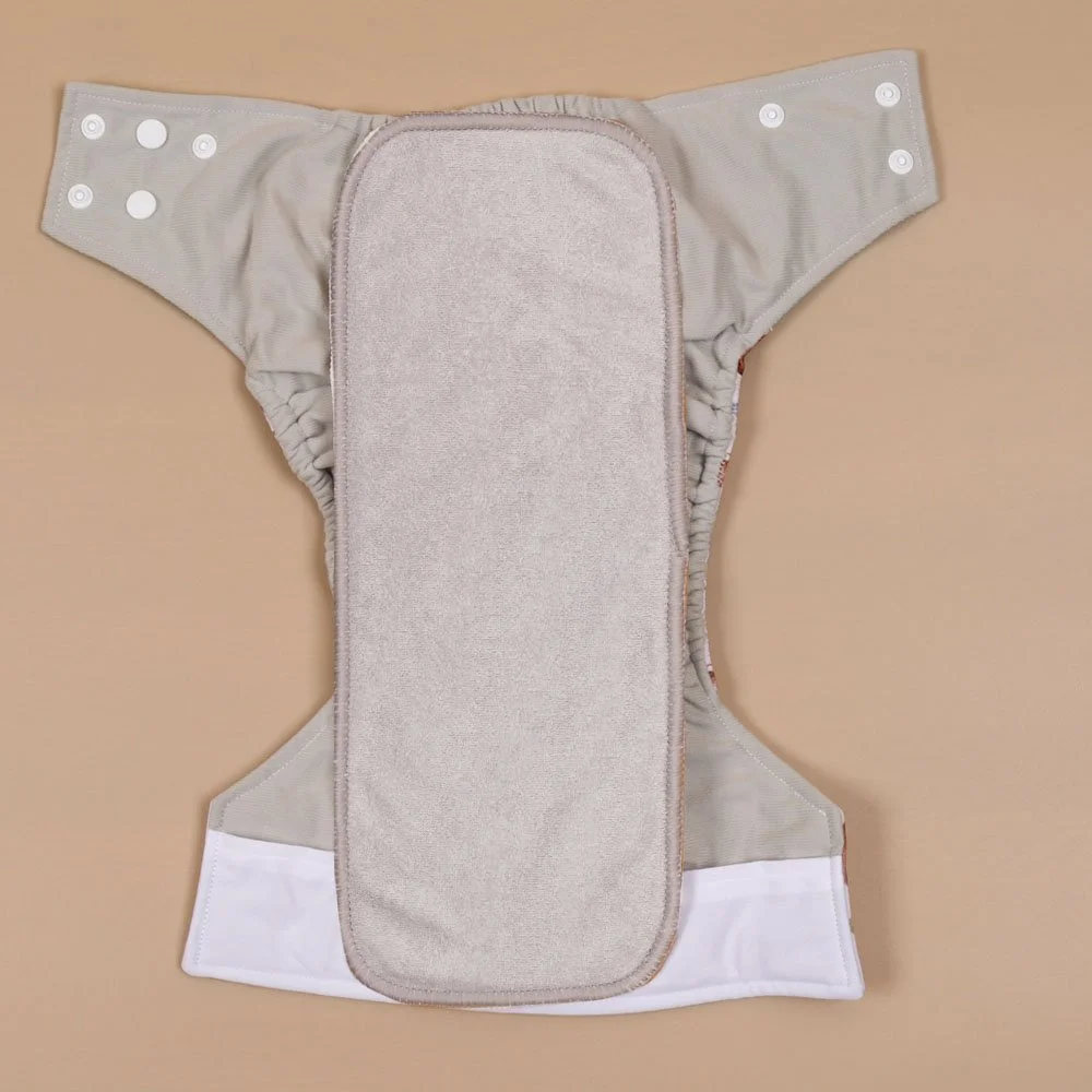 5-Pack Reusable Bamboo Diaper Inserts – Soft, Absorbent & Eco-Friendly