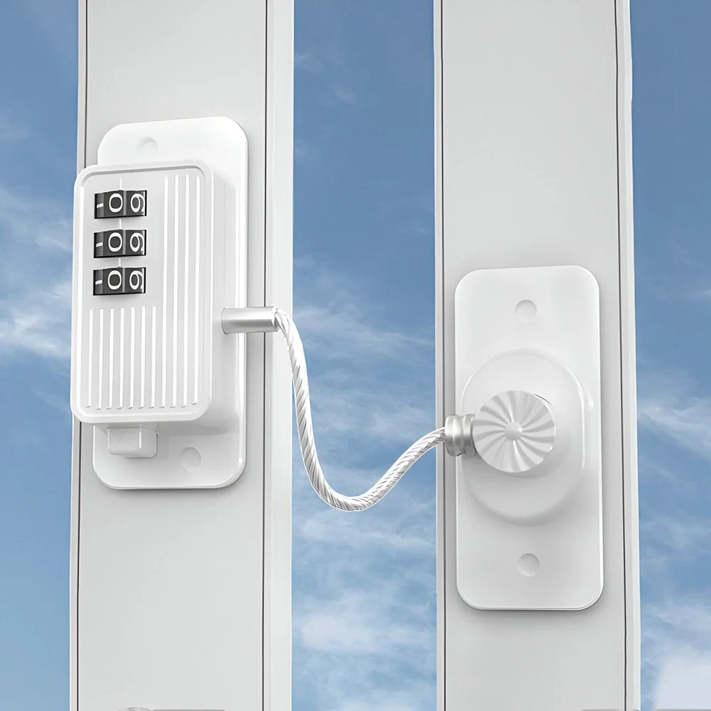 Child Safety Cabinet & Window Lock – Key & Password Secured