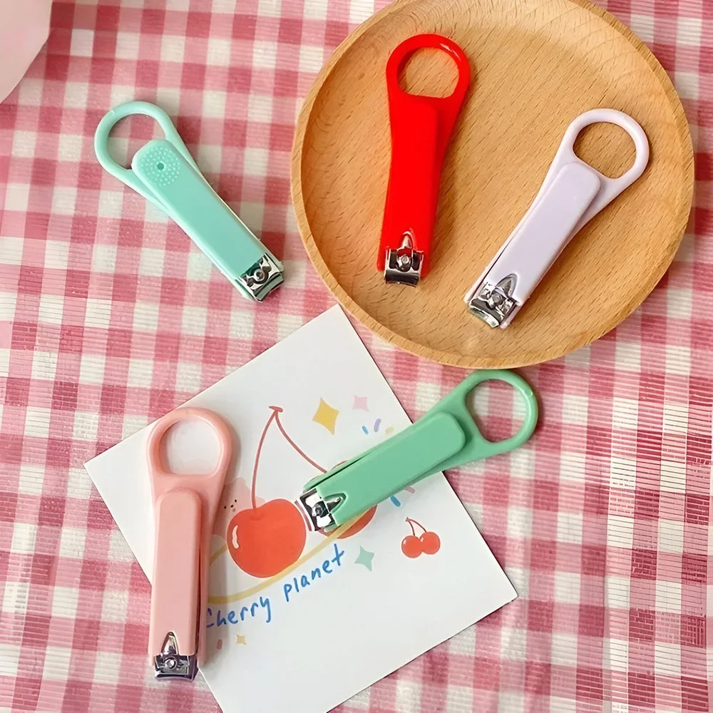 Korean Macaron Color Baby Nail Clippers – Safe & Cute Nail Trimmer