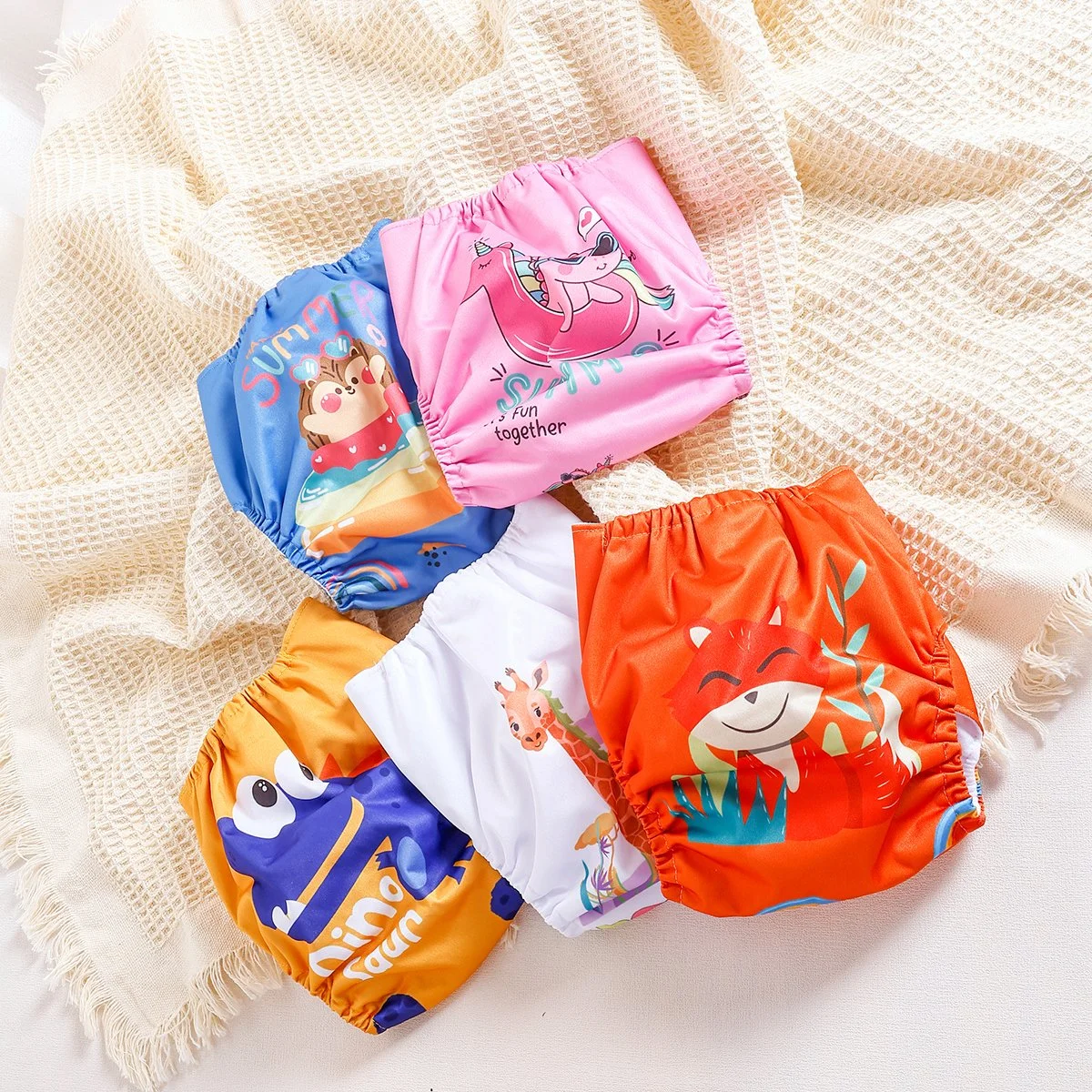 Waterproof Reusable Baby Cloth Diapers