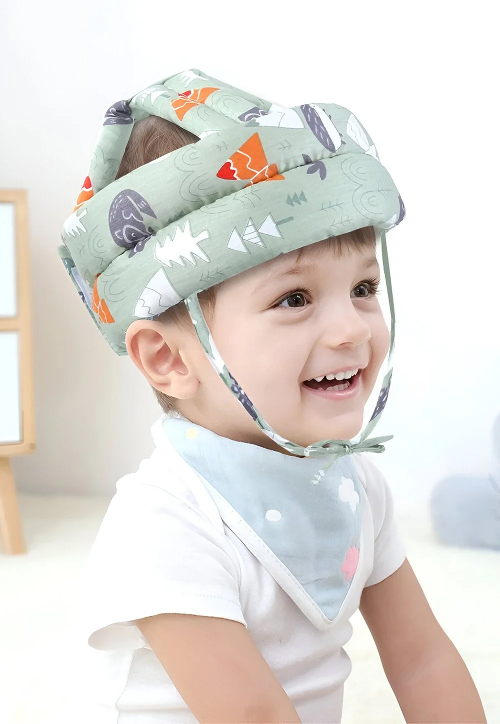 Adjustable Baby Safety Helmet – Toddler Head Protection for Learning to Walk