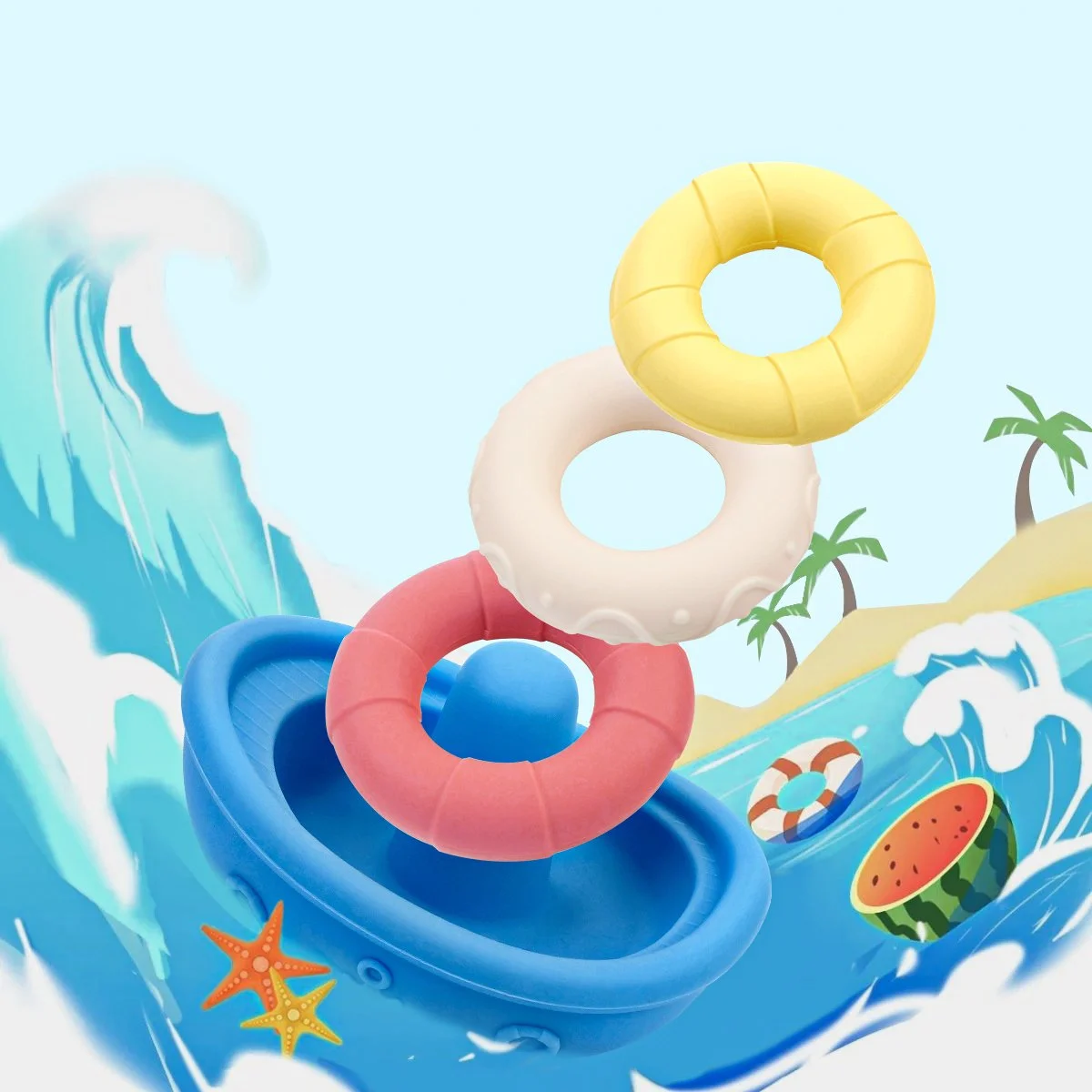 Floating Baby Bath Boat Toys