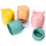 Floating Baby Bath Toys with Sprinkling & Wind-Up Action for Kids