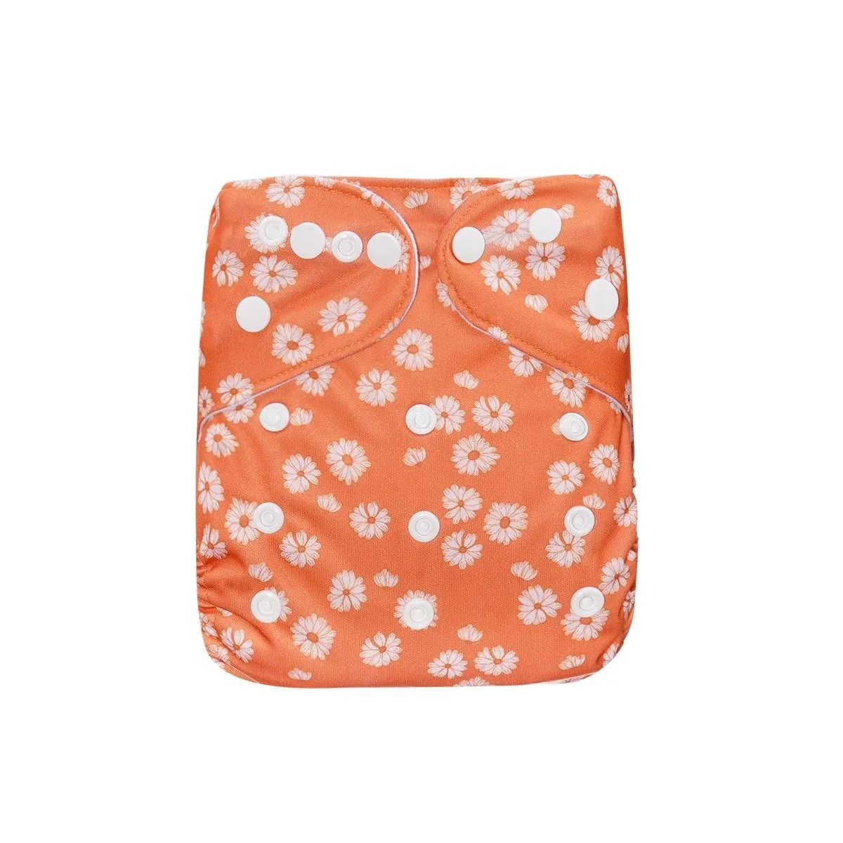 Reusable Baby Cloth Diaper with Suede Inner – Adjustable, Waterproof