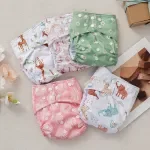 Reusable Suede Cloth Baby Diaper – Soft, Washable & Eco-Friendly for Newborns