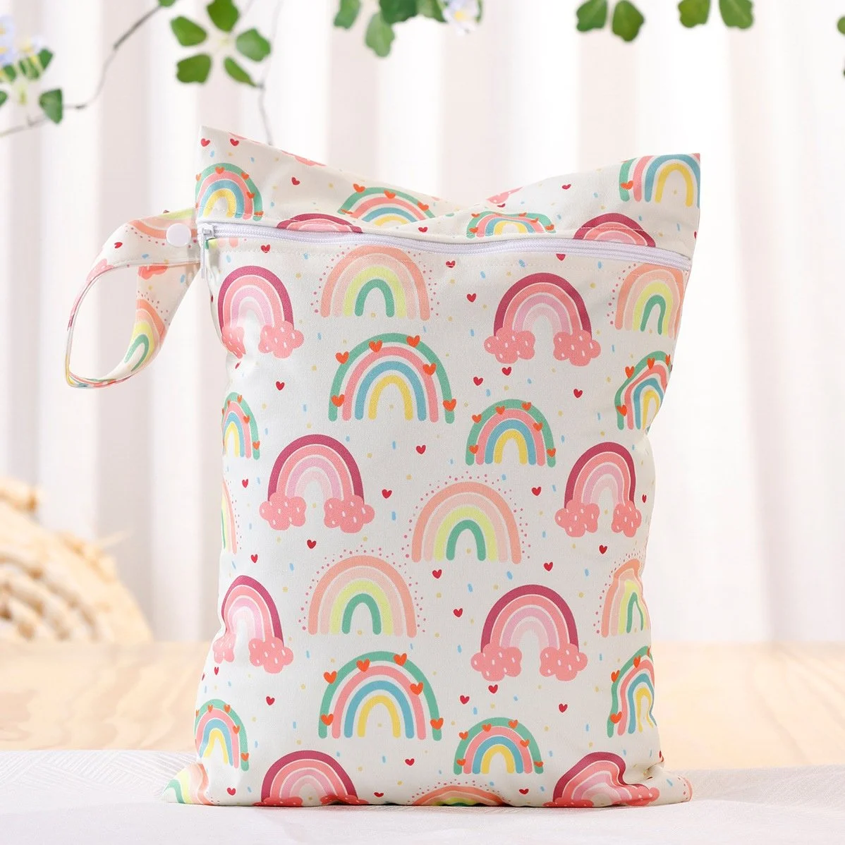 Waterproof Reusable Wet Dry Bag for Swim, Travel, Gym & Diapers