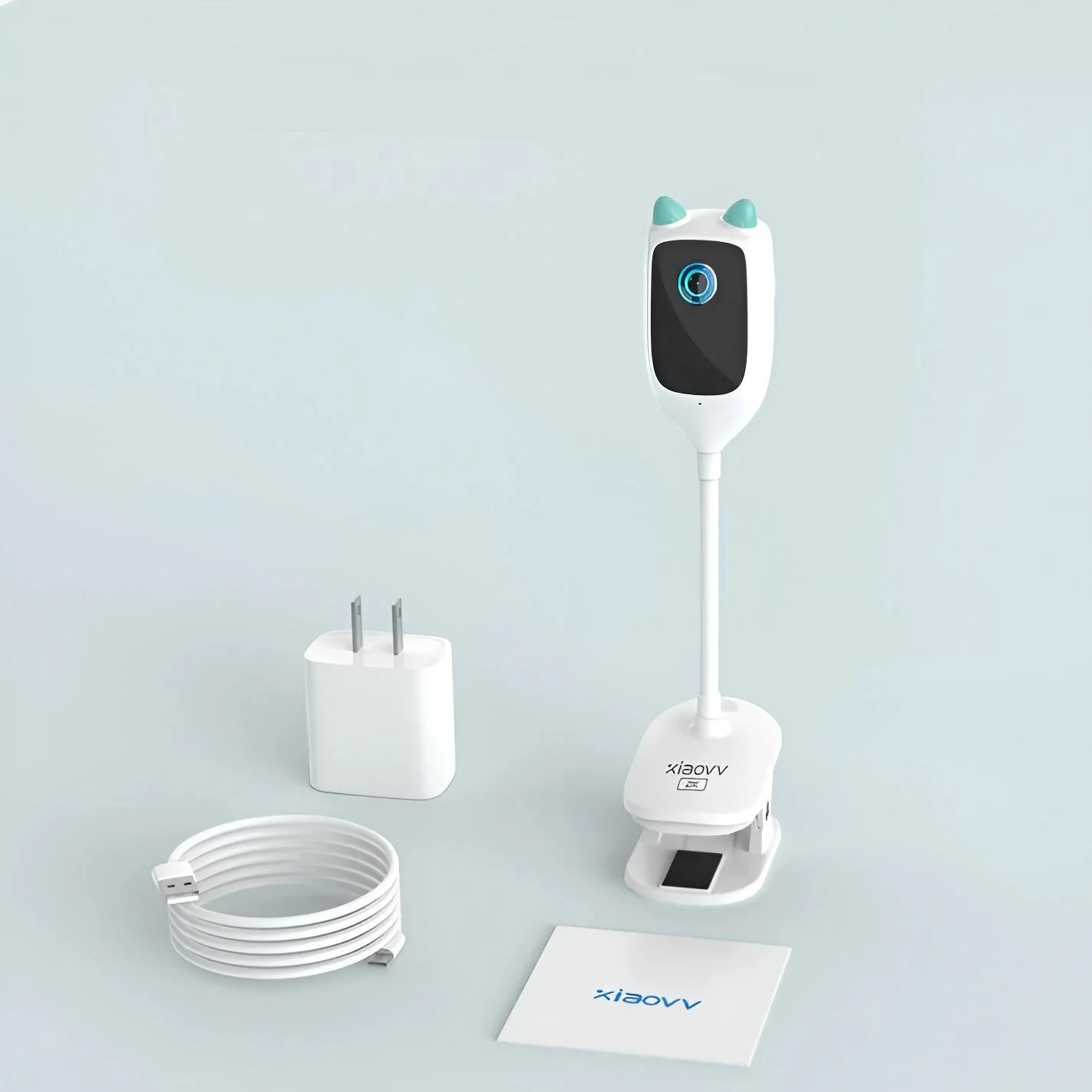 4MP 2K WiFi Indoor Baby Monitor with Cry Detection & Full-Color Night Vision