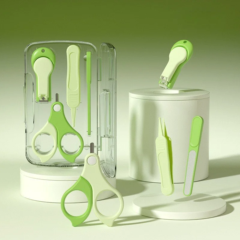4-in-1 Baby Nail Trimmer Set – Safe Stainless Steel Grooming Kit
