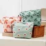 Waterproof Baby Diaper Storage Bag – Washable Multifunctional Travel Tote 10x8in