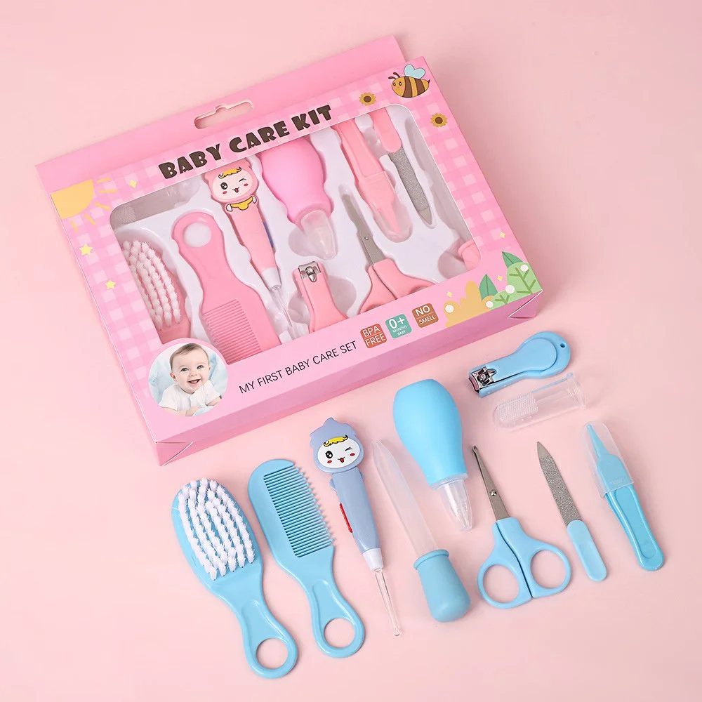 10pcs Baby Health & Grooming Kit – Complete Infant Care Essentials Set