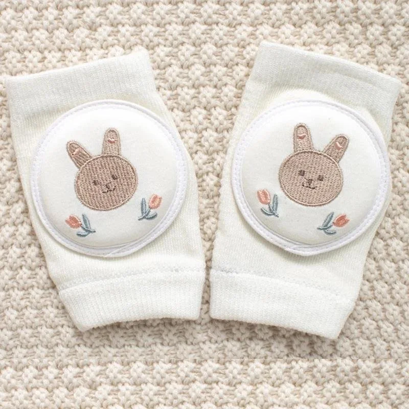Cotton Baby Knee Pads for Crawling & Walking
