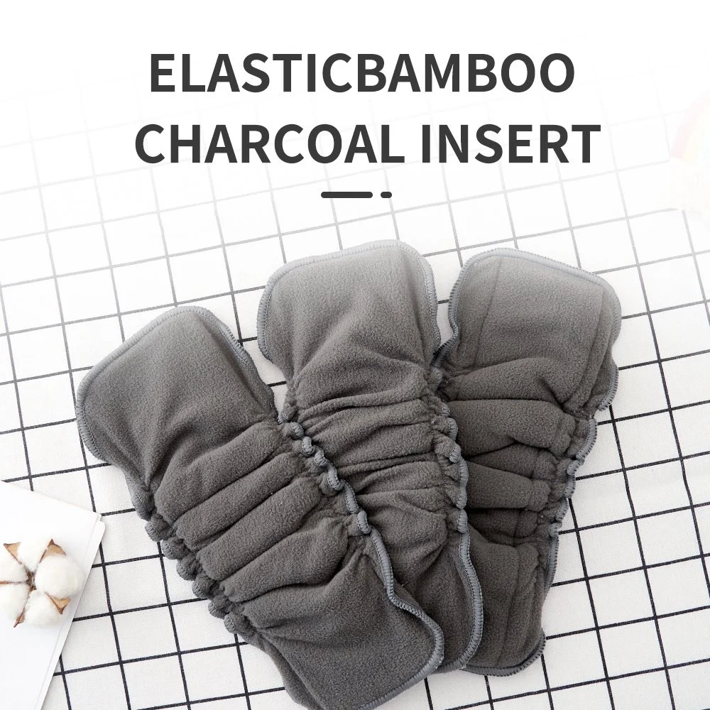 Elastic Bamboo Charcoal Diaper Insert