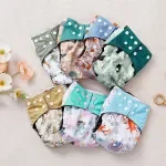 Eco-friendly Bamboo Charcoal Baby Cloth Diaper
