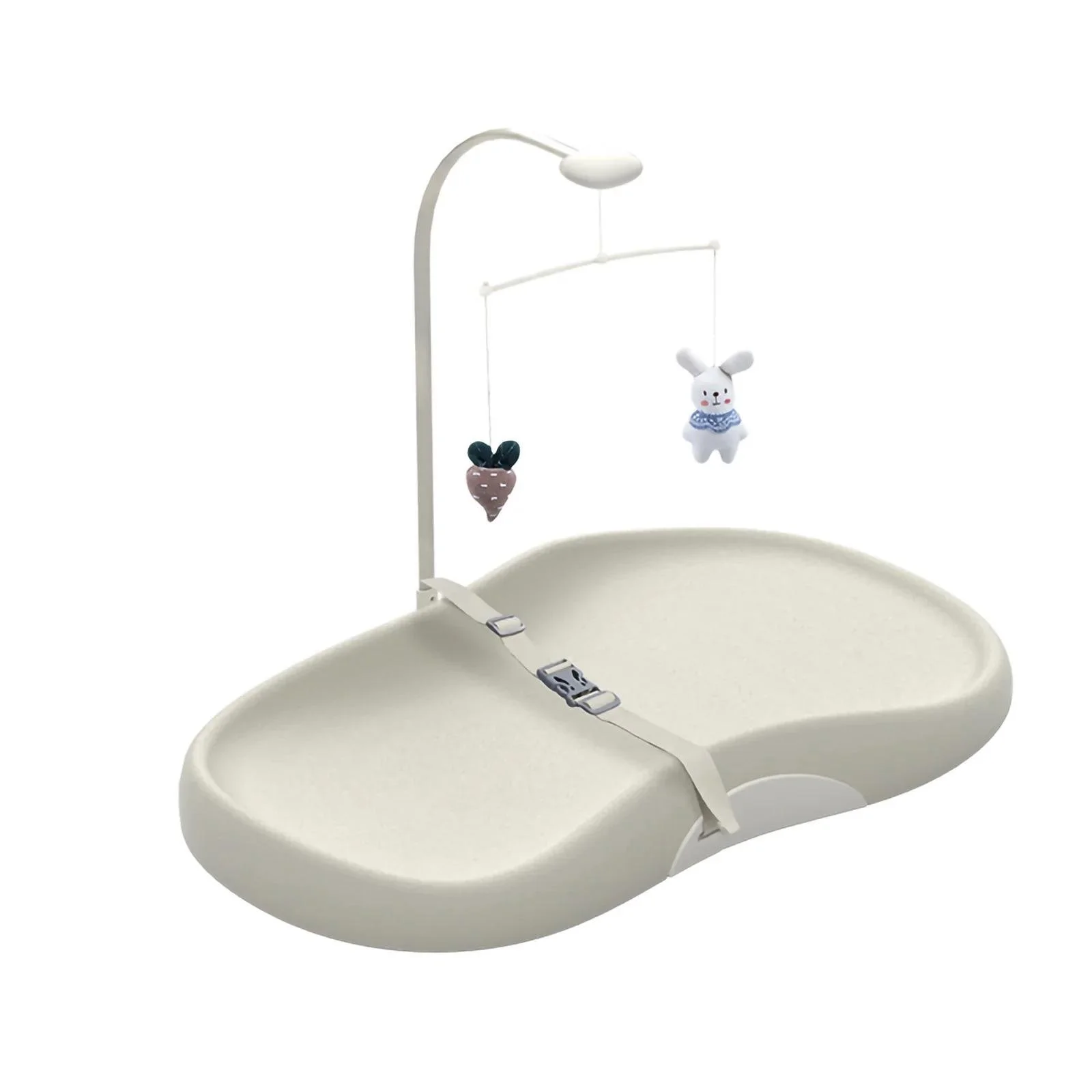 Baby Changing Pad - Contoured, Easy-Clean, Non-Slip Design for Nursery & Diaper Changing Tables