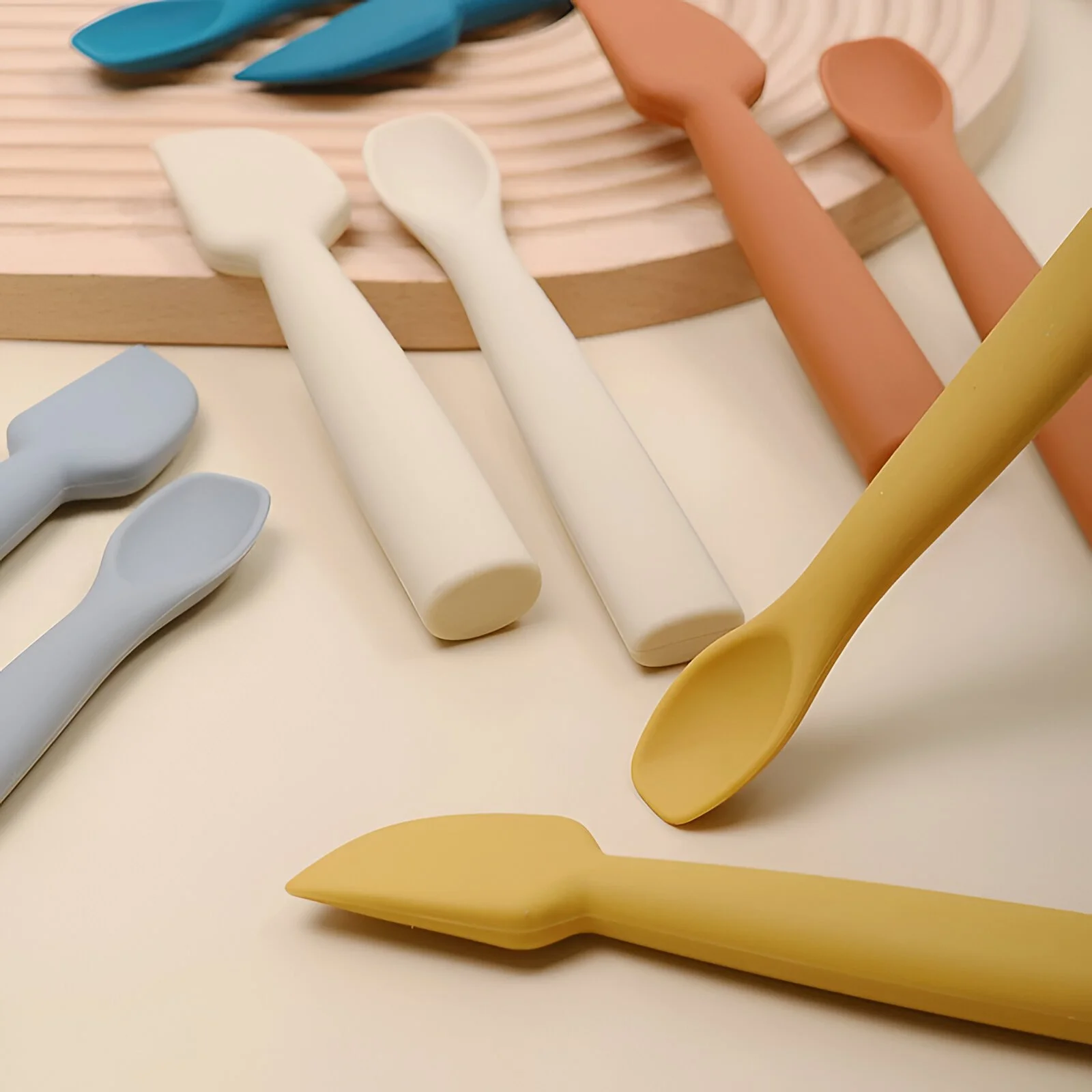 Silicone Baby Diaper Cream Applicator Spatula for Mess-Free Care
