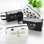 High Capacity Layered Canvas Pencil Case